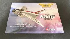 CORGI AA32303 - EE LIGHTNING F.MK.1, LIMITED EDITION CERTIFICATE, NO AIRCRAFT