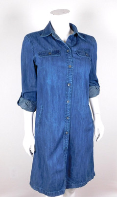 Talbot's Women's Blue Denim Dress Size 6