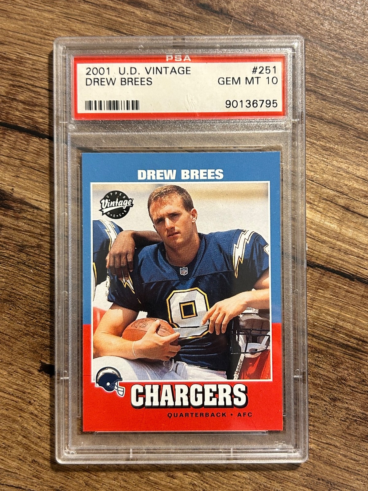 Drew Brees Upper Deck Vintage #251 Base