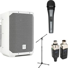 Electro-Voice Everse 8 8-inch 2-way Battery-Powered PA Speaker with Microphone