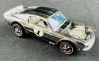 Hot Wheels Redline Mustang Boss Hoss Chrome Club Car