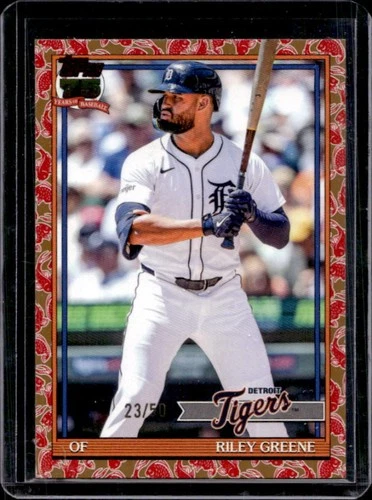 2026 Topps Series 1 Riley Greene Gold (RAW)