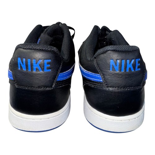 Size 10.5 - Nike Court Vision Low Black Game Royal - Picture 14 of 19