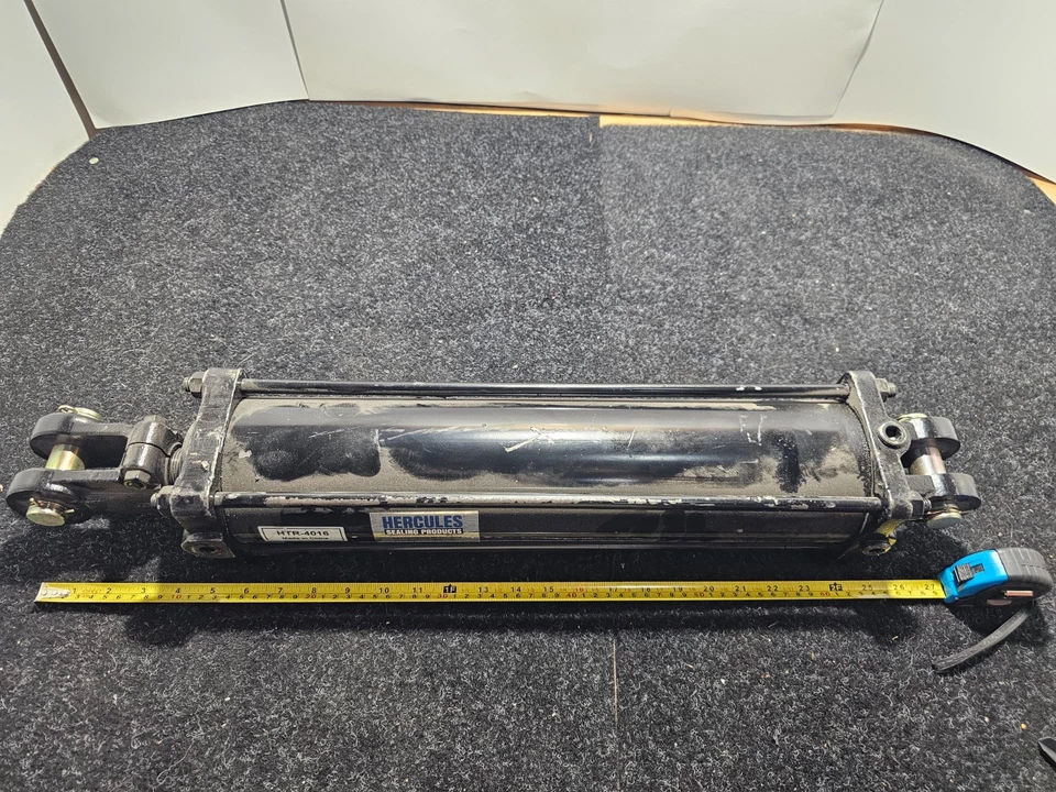 HERCULES HTR-4016 TIE-ROD CILINDRO 4" diámetro x 16" carrera x 1-3/4" varilla 3.000 PSI Foto 3 de 4
