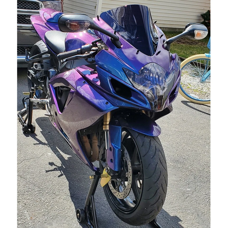 Carenado descolorido Chameleon Magic compatible con GSXR600 GSXR750 2006 2007 ABS Foto 4 de 4