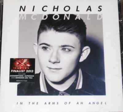 (35) Nicholas Mcdonald  ''In The Arms Of An Angel''-X Factor-UK CD 2014- New
