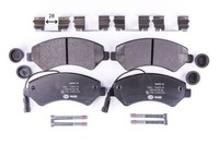 Hella 8DB 355 021-281 Bremsbelagsatz, Scheibenbremse FüR CitroËN Fiat Peugeot