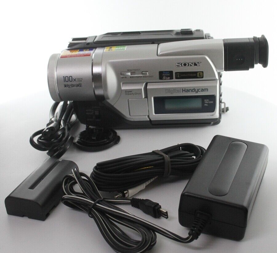 Sony DCR-TRV120E Camcorder - Black/Silver for sale online | eBay Sony DCR-TRV120E Camcorder - Black/Silver for sale online | eBay
