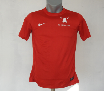 FC Midtjylland Training Jersey Nike Red Shirt #13 Size Boys XL