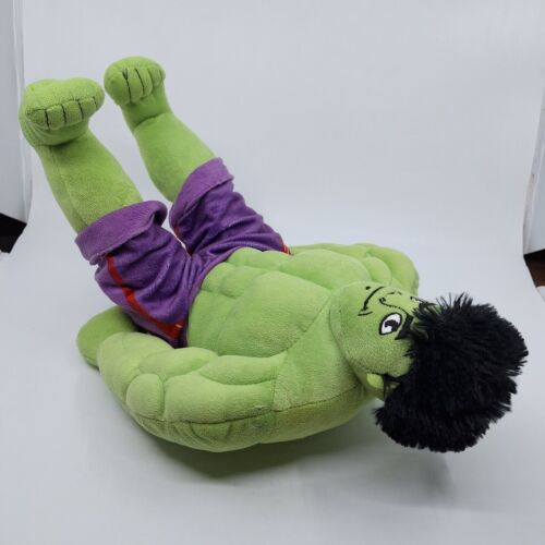 Marvel Super Hero Adventure Hulk Stuffed Plush 17 inch - Picture 13 of 16