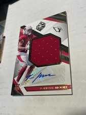 RONDALE MOORE 2021 PANINI LIMITED RPA ROOKIE JERSEY PATCH AUTO /149 ARIZONA RC
