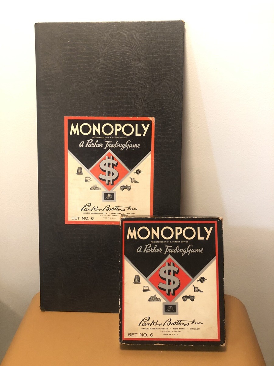 マスターモノポリー Vintage Monopoly Board Game by Parker Brothers Classic 1990s