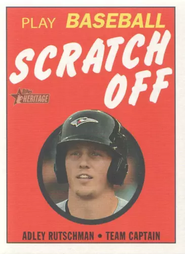 2020 Topps Heritage Minors '71 Scratch Off #1 Adley Rutschman