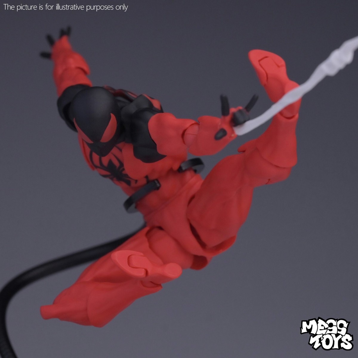 BACK-ORDER) CT Toys Mess toys Kaine Parker Red Spider Figure (US