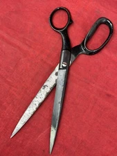 S-G Madison Freight Supply 9" Long Dressmaker Sewing Vintage Scissors Shears