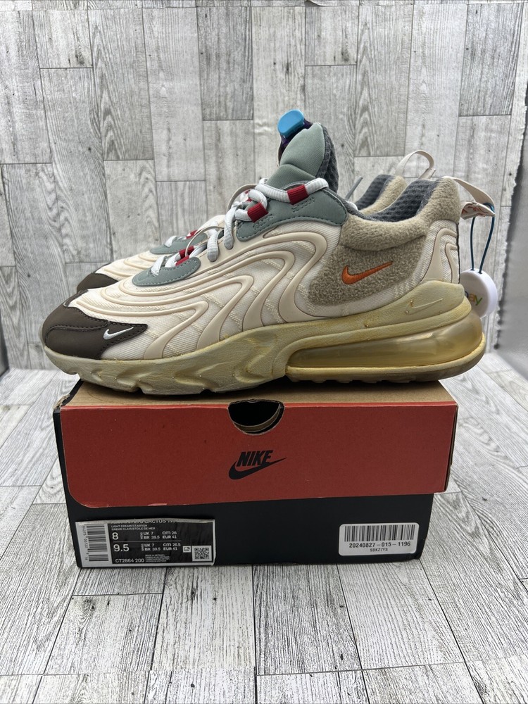 Size 8 - Nike Travis Scott x Air Max 270 React ENG Cactus Trails