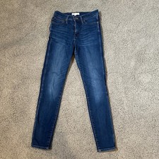 MADEWELL Jeans Womens Size 27 Medium/Dark Wash 10" High Rise Skinny