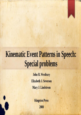 Kinematische Ereignismuster in Sprache: Besondere Probleme
