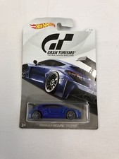 2018 Hot Wheels GRAN TURISMO blue RENAULT MEGANE TROPHY 5/8
