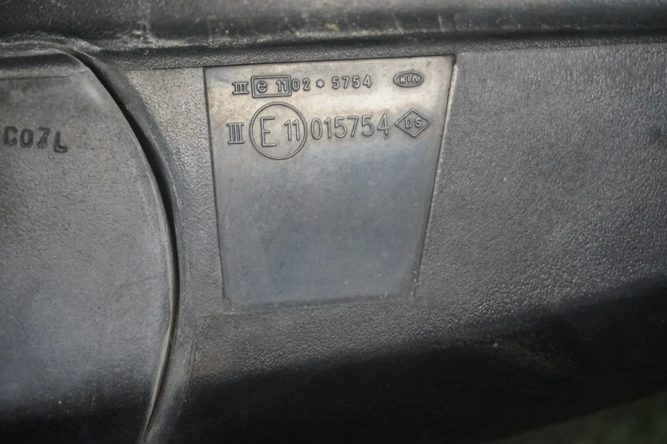 Espejo retrovisor de puerta KIA SORENTO 2005 2006 2007 2008 LADO DEL PASAJERO GRIS FABRICANTE DE EQUIPOS ORIGINALES 17907TR31 Foto 4 de 4