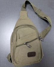 Men Backpack Tactical Sling Bag Chest Shoulder Fanny Pack Crossbody Sport Travel