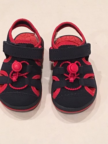 Lands End Kids Boy Girl Closed Toe Sandal Summer Water Shoe Sandal Size 5 6 NEW - Picture 3 of 8