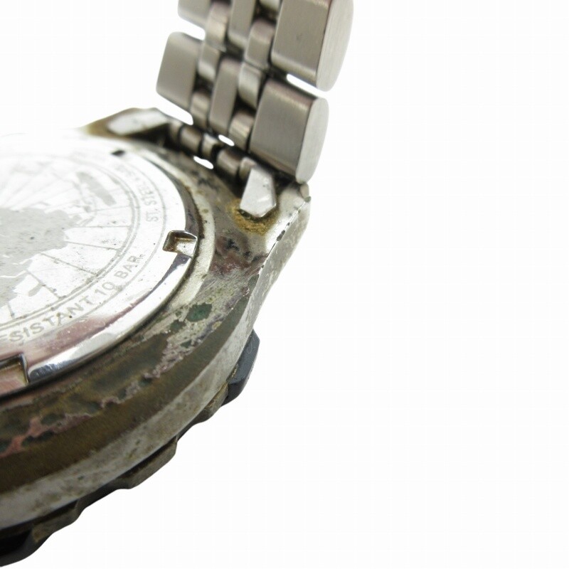 Jal Chronograph Watch Junk V6576150 Silver Color /Ss 0918 Men'S eBay