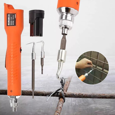 6000mAh 12.8V Electric Rebar Binding Machine Semi-Automatic Rebar Tying MachinBf