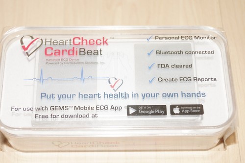 HeartCheck Monitor ECG personale CardiBeat Bluetooth nuovo - Foto 4 di 4