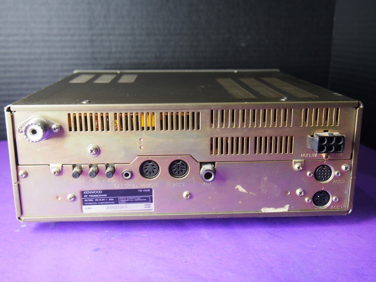 アマチュア無線機 KENWOOD ＴＳ-1４０ Kenwood TS-140S, Kenwood ts-140 Kenwood Transceiver