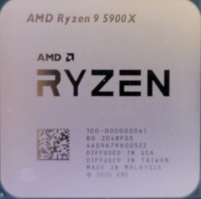 AMD Ryzen 9 5900X Desktop Processor (4.8GHz, 12 Cores, Socket AM4) Box -...