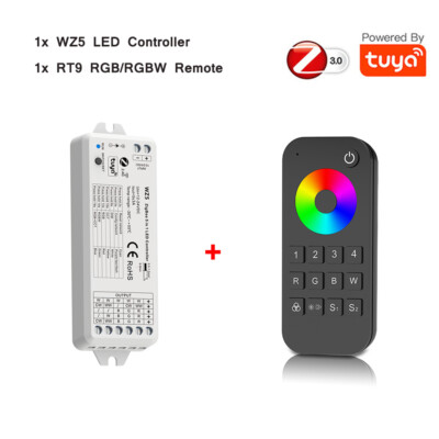 LEDLUX ZigBee Controller Led Dimmer 12V 24V Tuya App, für LED-Streifen, kompatibel mit Alexa Google Home Hue (4CH