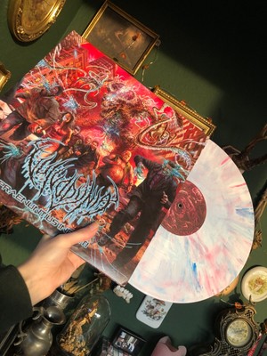 Vulvodynia  Praenuntius Infiniti Vinyl ''Blue with White and Pink Splatter''