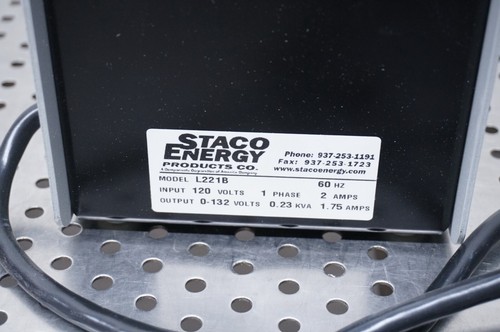 Staco Industrial Control Transformer - Model: L221B - Picture 14 of 16