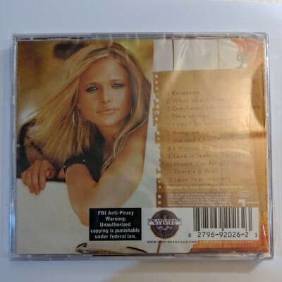 Miranda Lambert Kerosene(CD, Aug-2005, Epic) Sealed New