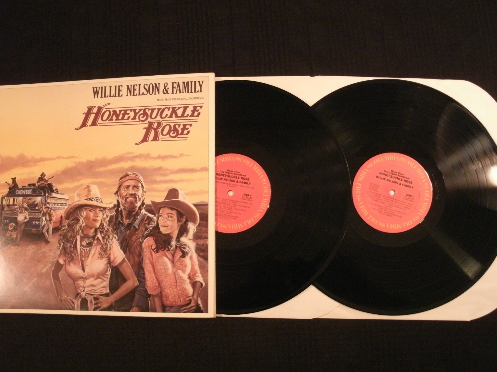 Willie Nelson Honeysuckle Rose Soundtrack 1980 Vinyl 12'' Lpx 2