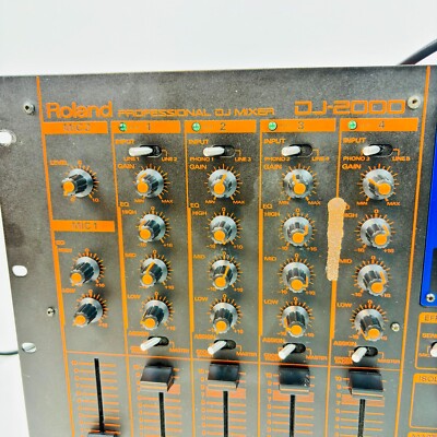 Roland DJ-2000 Professional DJ Mixer 4 channel Mixing DJ