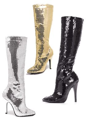 Ellie Shoes 511-TIN 5 Inch Heel Knee Boot Women's Size Shoe