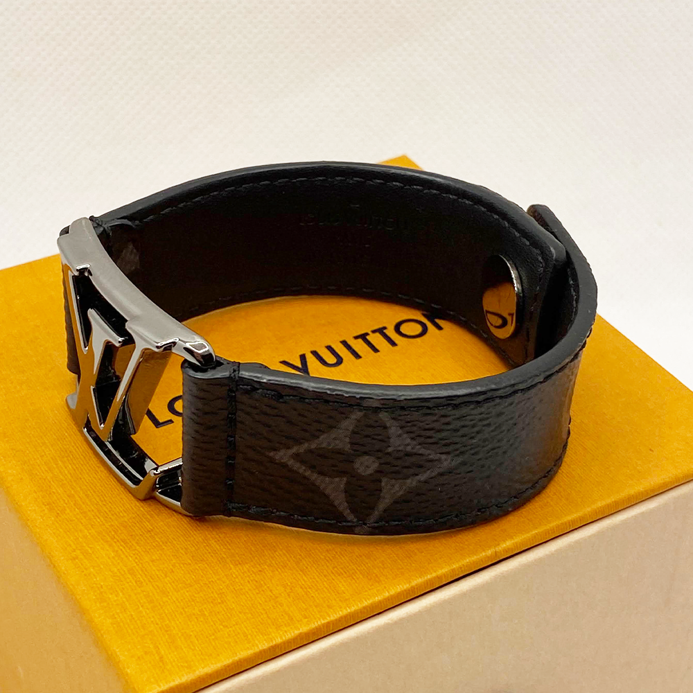 LOUIS VUITTON ルイヴィトン モノグラムエクリプス ホッケンハイム LOUIS VUITTON Bracelet Hockenheim LV Buckle M6295 Monogram