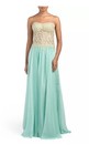 $450 NWT SEAFOAM CORSET LA FEMME - SIZE 2