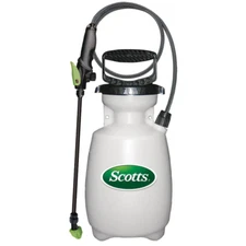 Scotts Pump Sprayer Lawn Garden Weed Chemical Handheld Portable 3-Spray 1 Gallon