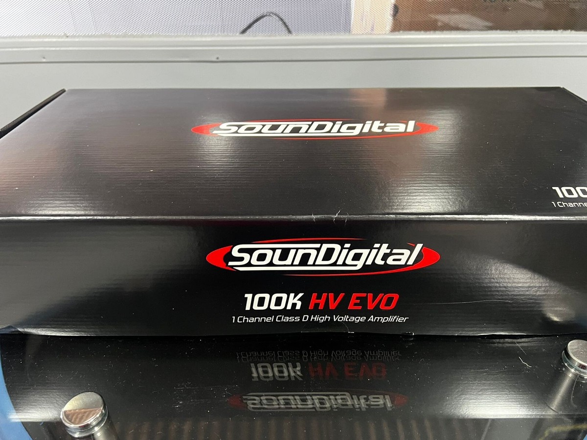 SounDigital 100K HV EVO - 1 Ohms / Digital Amplifier 100.000W RMS