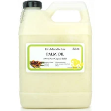 32 Oz Premium Palm Oil 100% Pure Organic Cold Pressed Best Fresh Multi Purpose
