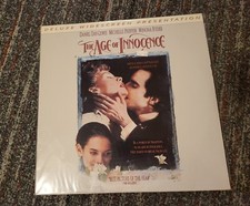 1994 The Age of Innocence Daniel Day Lewis, Michelle Pfeiffer, LaserDisc