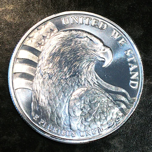 1 oz  Silver Bullion HERALDIC EAGLE COMBINED SHIP Fresh from original roll #H