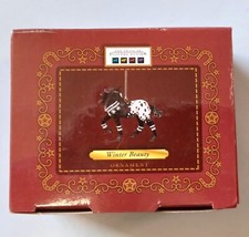 TRAIL OF PAINTED PONIES ORNAMENT WINTER BEAUTY APPALOOSA HORSE PONY CHRISTMAS