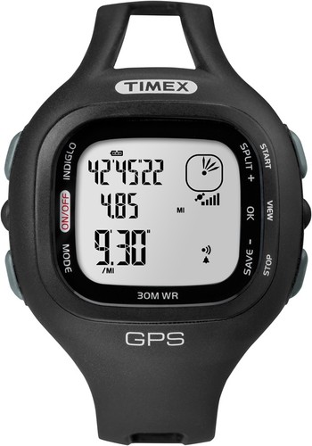 timex t5k638 sportuhr marathon mit gps-technologie