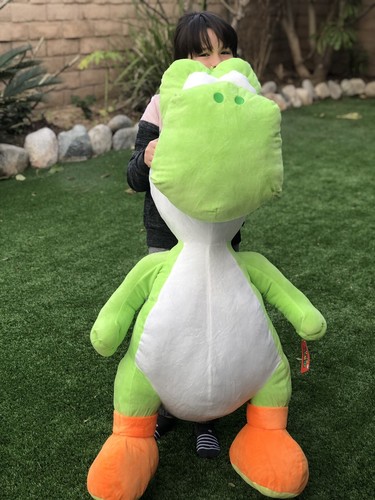 Official Nintendo Super Mario Bros Yoshi 48 inch / 4 ft JUMBO Plush New