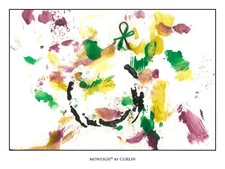 Moneigh painted by Curlin at Hill 'n' Dale Farms