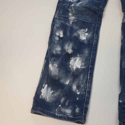 Jeans G-Star Raw Rackam 3D skinny fit super elasticizzato in vernice estrema uomo 38x34 - Foto 6 di 24